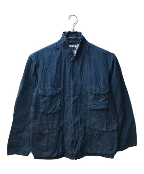 45rpm（45アールピーエム）45rpm (45アールピーエム) 藍染めM－65ジャケット ネイビー サイズ:4の古着・服飾アイテム