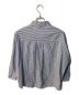 anuans (アニュアンス) ストライプスタンダードシャツ ホワイト×ブルー サイズ:Ｆ：8000円