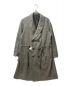 s'yte（サイト）の古着「Etermine Nep Tweed Shawl Collar Double Coat UV-C48-104」｜グレー