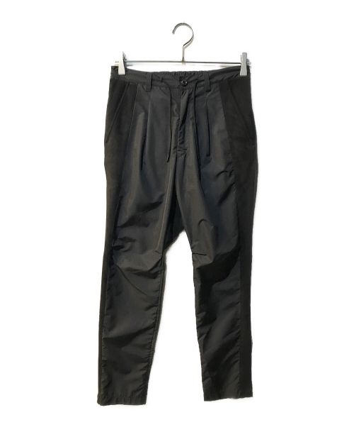 Junhashimoto（ジュンハシモト）junhashimoto (ジュンハシモト) P19 ACTIVE SLIM PANTS ブラック サイズ:3の古着・服飾アイテム
