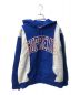 SUPREME（シュプリーム）の古着「Paneled Arc Hooded Sweatshirt」｜ブルー×グレー