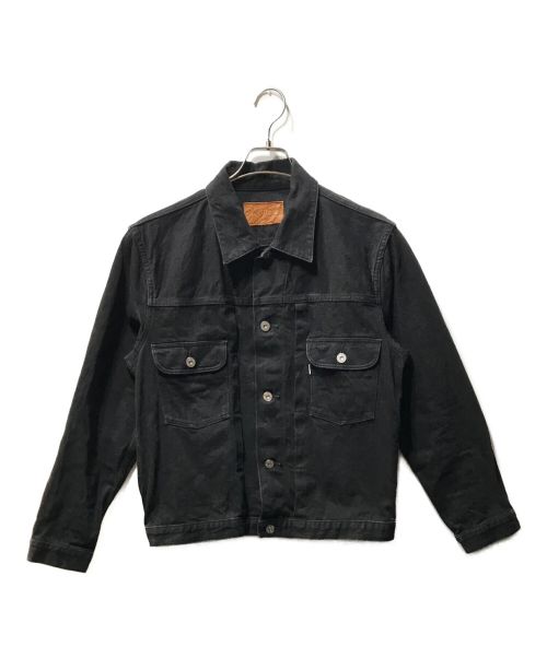 PHIGVEL（フィグベル）PHIGVEL (フィグベル) LOT 300 CLASSIC JEAN JACKET ブラック サイズ:38の古着・服飾アイテム