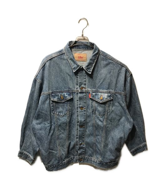 UNGRID（アングリッド）UNGRID (アングリッド) ビッグシルエットデニムジャケット ブルー サイズ:Fの古着・服飾アイテム