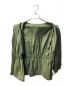 SHENERY (シーナリー) ウエストドロストテンセルシャツジャケット グリーン サイズ:F：5800円