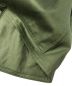 中古・古着 SHENERY (シーナリー) ウエストドロストテンセルシャツジャケット グリーン サイズ:F：5800円