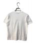 MSGM (エムエスジーエム) MSGM ブラッシュロゴTシャツ　3041MDM60J ホワイト サイズ:Ｓ：4800円