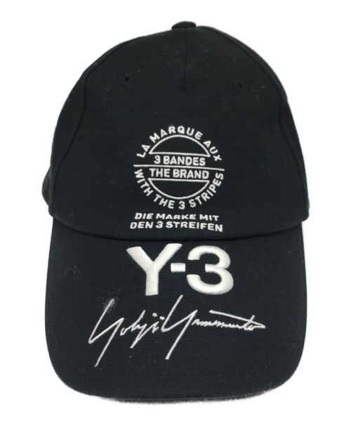 Y-3（ワイスリー）Y-3 (ワイスリー) キャップ ブラックの古着・服飾アイテム