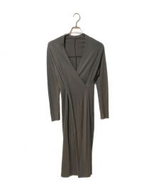 divka（ディウカ）の古着「2/48 Wool Jersey Washable Dress DV-027」｜ブラウン