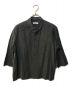 nestrobe confect（ネストローブ コンフェクト）の古着「コットンリネンラミー7分袖シャツ」｜グレー