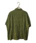 SUPREME (シュプリーム) Chainstitch Chiffon S/S Shirt グリーン サイズ:L：13000円