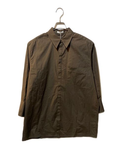 CLANE（クラネ）CLANE (クラネ) C OVER SHIRT ブラウン サイズ:1の古着・服飾アイテム