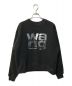 ALEXANDER WANG（アレキサンダーワン）の古着「Heavy Terry Graphic Sweatshirt」｜ブラック