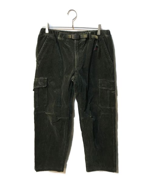 GRAMICCI（グラミチ）GRAMICCI (グラミチ) CORDUROY LOOSE CARGO PANT グリーン サイズ:Lの古着・服飾アイテム