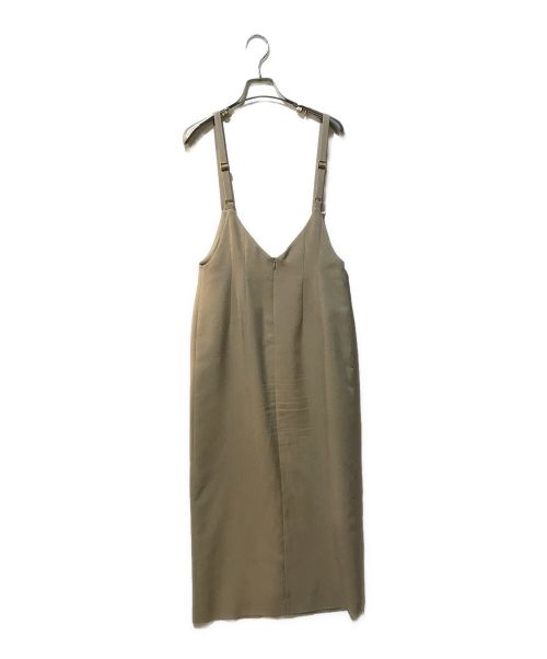 Noble（ノーブル）Noble (ノーブル) ラブオックスロングサロペットスカート ベージュ サイズ:36の古着・服飾アイテム
