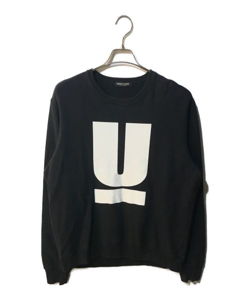 UNDERCOVER（アンダーカバー）UNDERCOVER (アンダーカバー) Uロゴスウェット ブラック サイズ:XLの古着・服飾アイテム