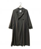 CLANEクラネ）の古着「BACK GATHER DRESS TRENCH COAT 14101-0042」｜グレー