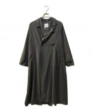 CLANE (クラネ) BACK GATHER DRESS TRENCH COAT 14101-0042 グレー サイズ:1