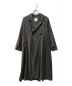 CLANE（クラネ）の古着「BACK GATHER DRESS TRENCH COAT 14101-0042」｜グレー