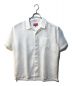 SUPREME（シュプリーム）の古着「Mesh Stripe S/S Shirt　23SS」｜ホワイト