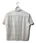SUPREME (シュプリーム) Mesh Stripe S/S Shirt　23SS ホワイト サイズ:Ｌ：18000円