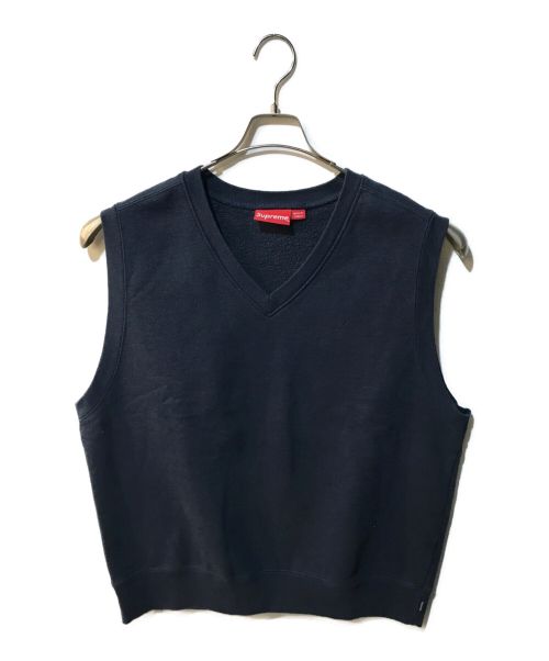 SUPREME（シュプリーム）SUPREME (シュプリーム) Sweat Shirt Vest　23SS ネイビー サイズ:Ｍの古着・服飾アイテム