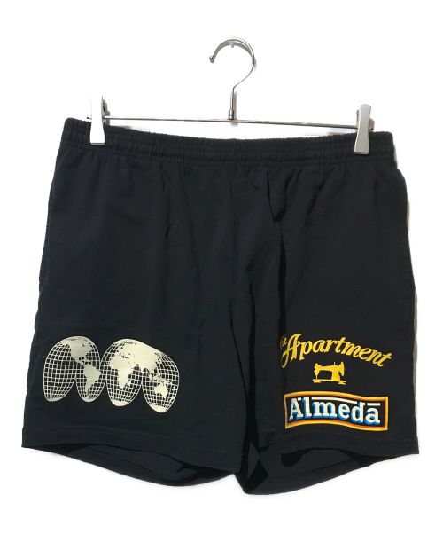 The Almeda Club（ザアラメダクラブ）The Almeda Club (ザアラメダクラブ) Hemisphere Shorts ブラック サイズ:Lの古着・服飾アイテム
