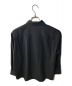 DES PRES (デ プレ) ハイツイストギャバジン ベーシックシャツ 22-01-14-01010 ブラック サイズ:36 未使用品：6000円