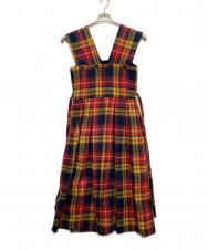 Les vacances d'Irina (レ ヴァカンス デイリーナ) SARAFAN DRESS tweed レッド サイズ:Free