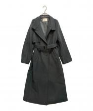 PUBLIC TOKYO (パブリックトウキョウ) アシメオーバーヨークコート グレー サイズ:2