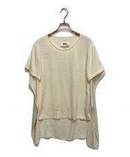 MM6 Maison Margiela (エムエムシックスメゾンマルジェラ) スリット ロングブラウス ホワイト サイズ:S