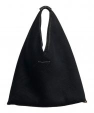 MM6 Maison Margiela (エムエムシックスメゾンマルジェラ) トライアングル メッシュ トートバッグ ブラック サイズ:サイズ詳細参照