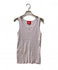 Vivienne Westwood RED LABEL (ヴィヴィアンウエストウッドレッドレーベル) ノースリーブカットソー パープル サイズ:00