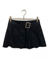 BURBERRY BLUE LABEL (バーバリー ブルー レーベル) プリーツスカート ブラック サイズ:36