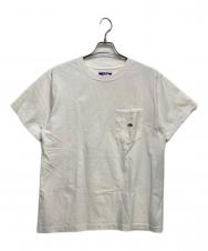THE NORTHFACE PURPLELABEL (ザ・ノースフェイス パープルレーベル) ポケットTシャツ ホワイト サイズ:L