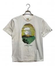 A BATHING APE (アベイシングエイプ) Tシャツ ホワイト サイズ:M
