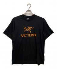 ARC'TERYX (アークテリクス) Arc'Word Logo SS T-shirt ブラック サイズ:M 未使用品