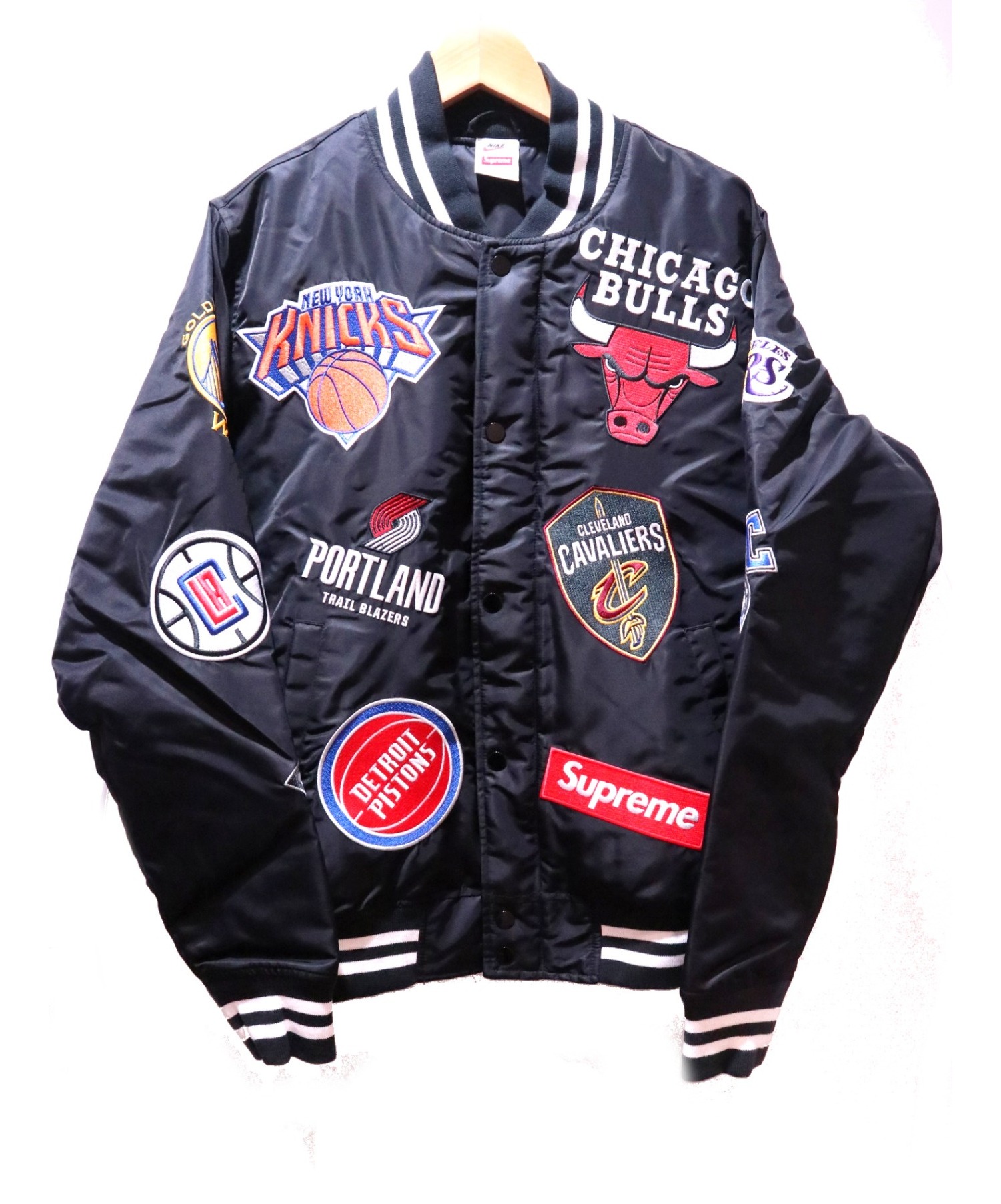nike supreme jacket nba