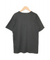 agnes b homme (アニエスベーオム) ロゴTシャツ ブラック サイズ:T1(下記参照)：4800円