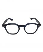 金子眼鏡（カネコメガネ）の古着「伊達眼鏡」｜ネイビー
