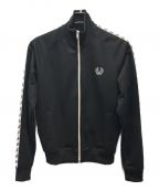 FRED PERRY（）の古着「Taped Track Jacket」｜ブラック