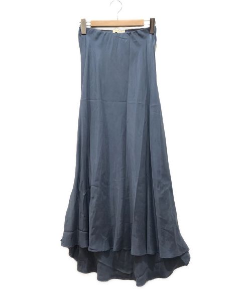 SHAINA MOTE（シャイナモート）SHAINA MOTE (シャイナモート) FLARE SKIRT ブルー サイズ:Sの古着・服飾アイテム