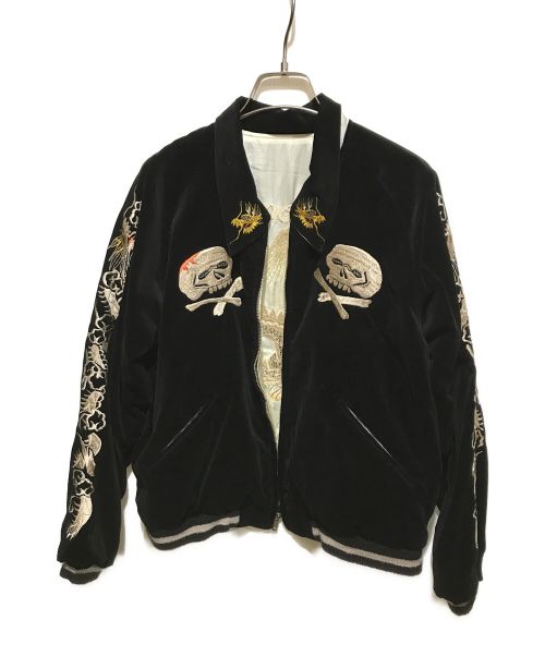 TAILOR TOYO（テーラー東洋）TAILOR TOYO Mid 1950s Style Velveteen × Acetate Souvenir Jacket “KOSHO & CO.” Special Edition “SKULL” × “WHITE EAGLE”の古着・服飾アイテム