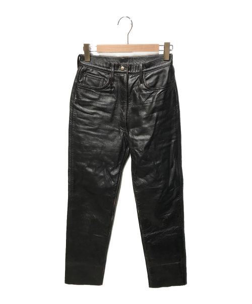 Buco（ブコ）Buco (ブコ) レザーパンツ ブラック サイズ:Mの古着・服飾アイテム