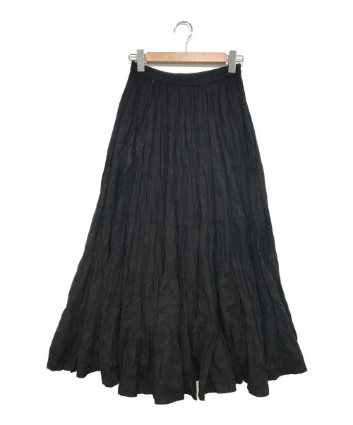MARIHA（マリハ）MARIHA (マリハ) コットンティアードスカート ブラック サイズ:　の古着・服飾アイテム