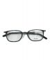 E5 eyevan（イーファイブ アイヴァン）の古着「伊達眼鏡」｜ブラック