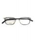 E5 eyevan (イーファイブ アイヴァン) 伊達眼鏡 ブラック：24800円