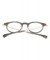 EYEVAN (アイヴァン) 眼鏡 ブラウン×ゴールド サイズ:47□21：17800円