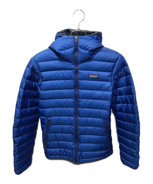 Patagonia（パタゴニア）Patagonia (パタゴニア) Down Sweater Hoody 800FP ブルー サイズ:XSの古着・服飾アイテム