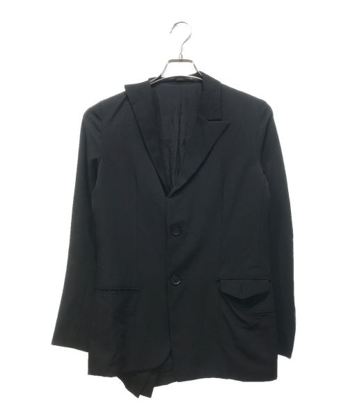Y's（ワイズ）Y's (ワイズ) テーラードジャケット ブラック サイズ:２の古着・服飾アイテム