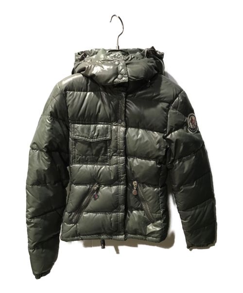 MONCLER（モンクレール）MONCLER (モンクレール) ダウンジャケット グリーン サイズ:00の古着・服飾アイテム